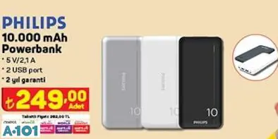 PHİLİPS 10.000 MAH POWERBANK